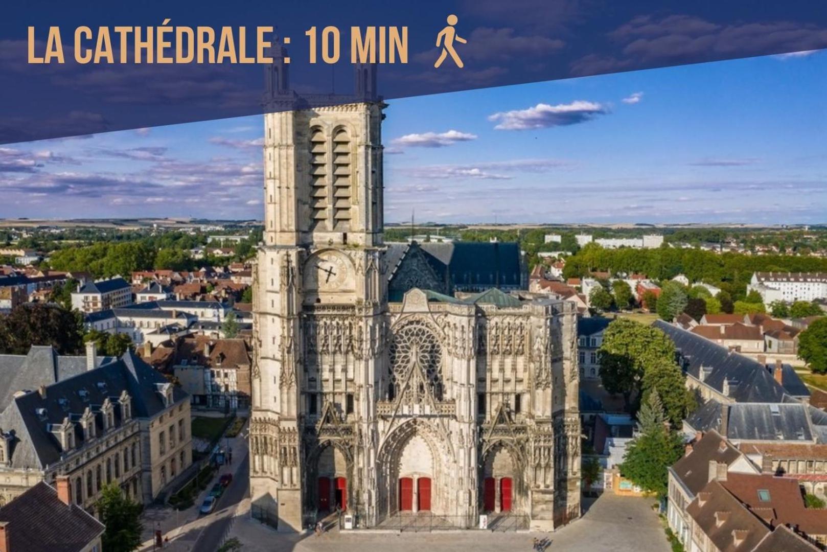 Madeleine - Centre-Ville Proche Gare - Mon Groom Troyes Eksteriør billede